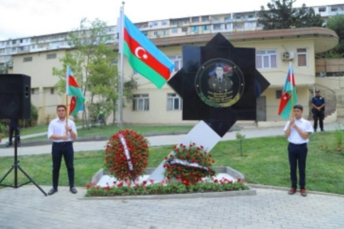 Şəhid kapitan Ceyhun Həsənovun xatirəsi anıldı