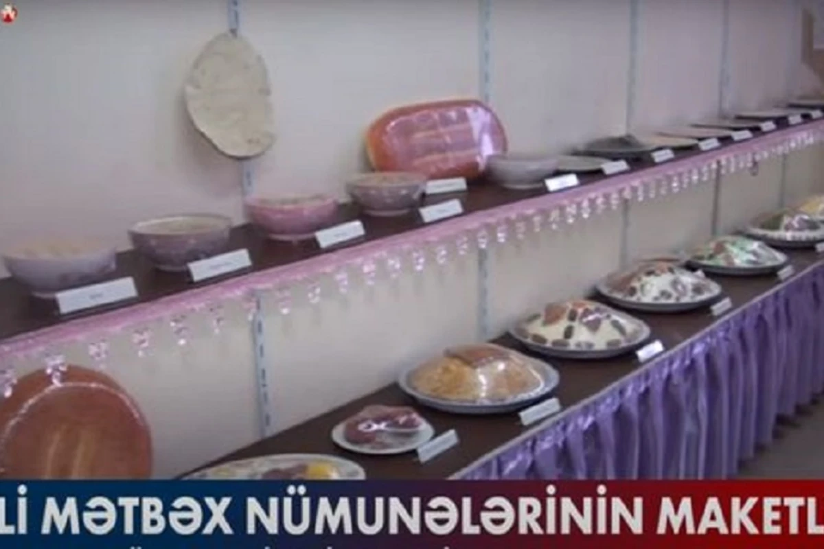 Azərbaycanda ilk: Milli mətbəx nümunələrinin maketləri hazırlandı - VİDEO Azərbaycanda ilk: Milli mətbəx nümunələrinin maketləri hazırlandı - VİDEO