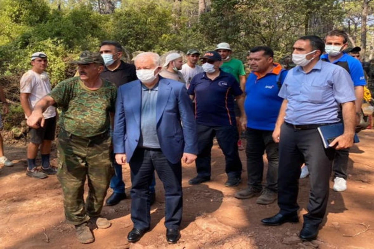 Türkiyədə olan FHN yanğınsöndürənləri yanğınlarla mübarizəni davam etdirir - FOTO/ VİDEO