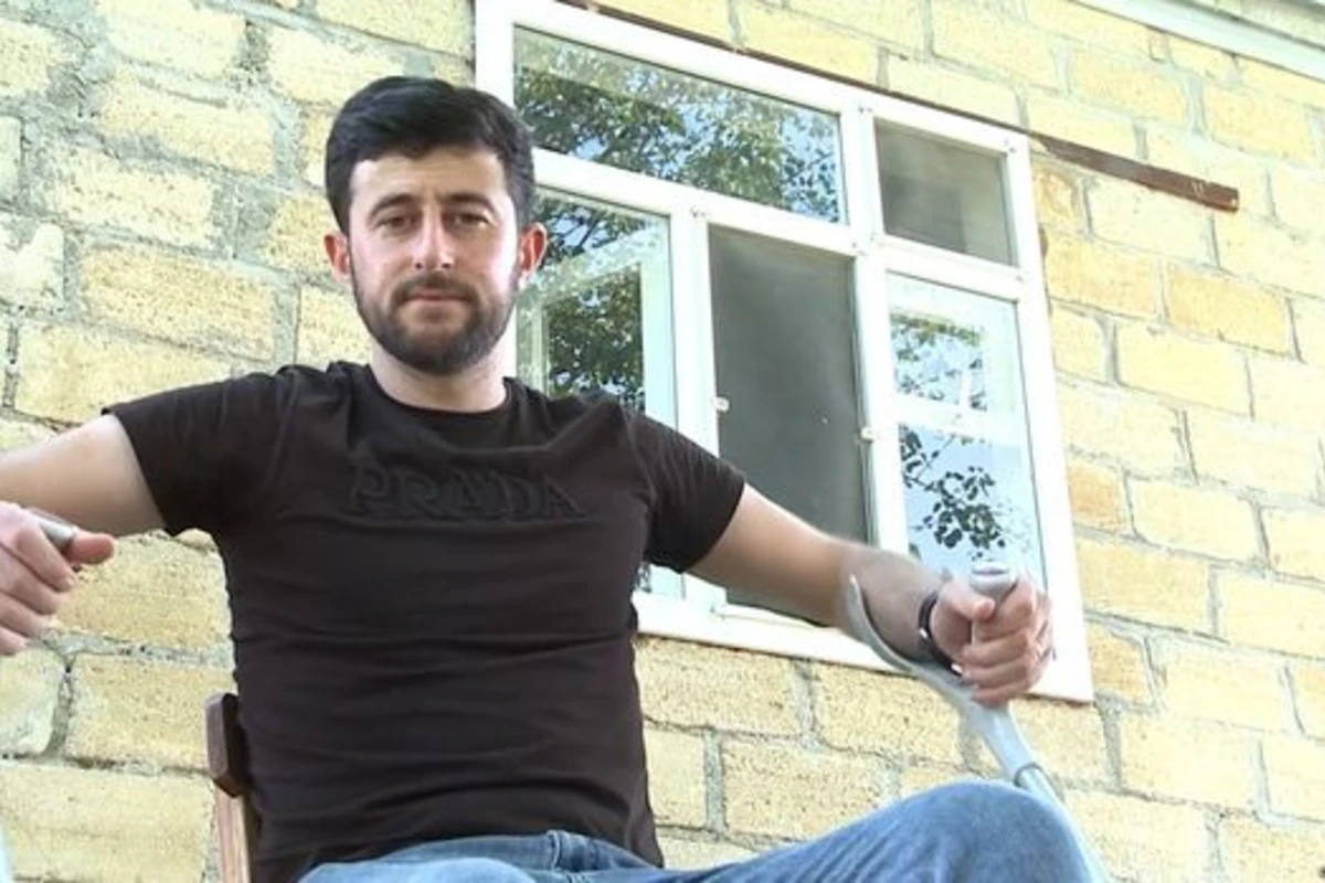 Ayağını itirən Qarabağ qazisi: “Yenə döyüşə getməyə hazıram” - VİDEO