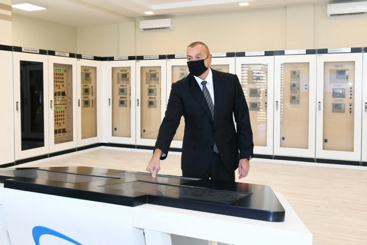 İlham Əliyev “Suraxanı” yarımstansiyasının açılışında iştirak edib - FOTO