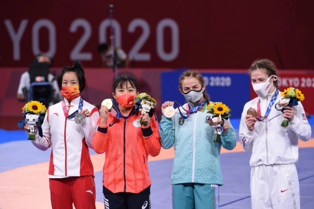 Tokio-2020: Mariya Stadnik mükafatlandırıldı