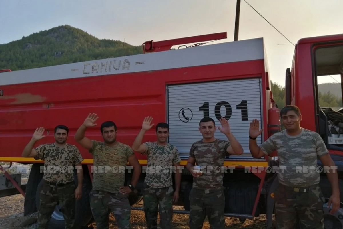 FHN-in əməkdaşı: Bu gün Köyceyiz, Çayhisar və Sazakda yanğınları söndürdük - FOTO