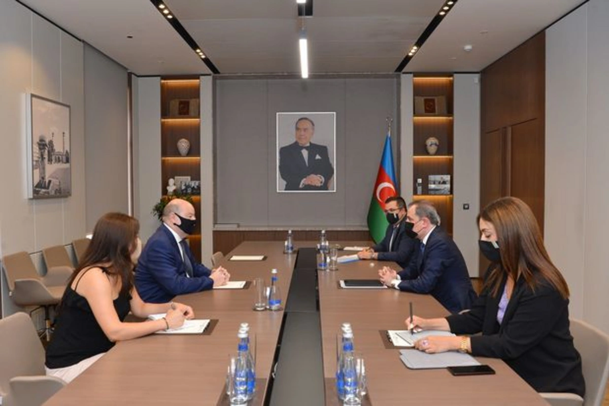 Ceyhun Bayramov Belçikanın yeni səfirini qəbul edib - FOTO