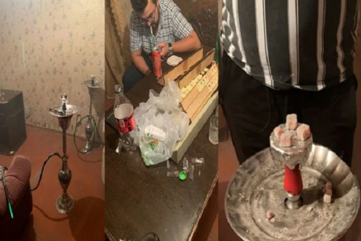 В Баку задержан организатор кальянной у себя дома - ВИДЕО