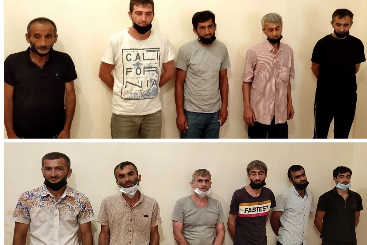 Lənkəranda “patı” əməliyyatı: 11 nəfər saxlanıldı - FOTO