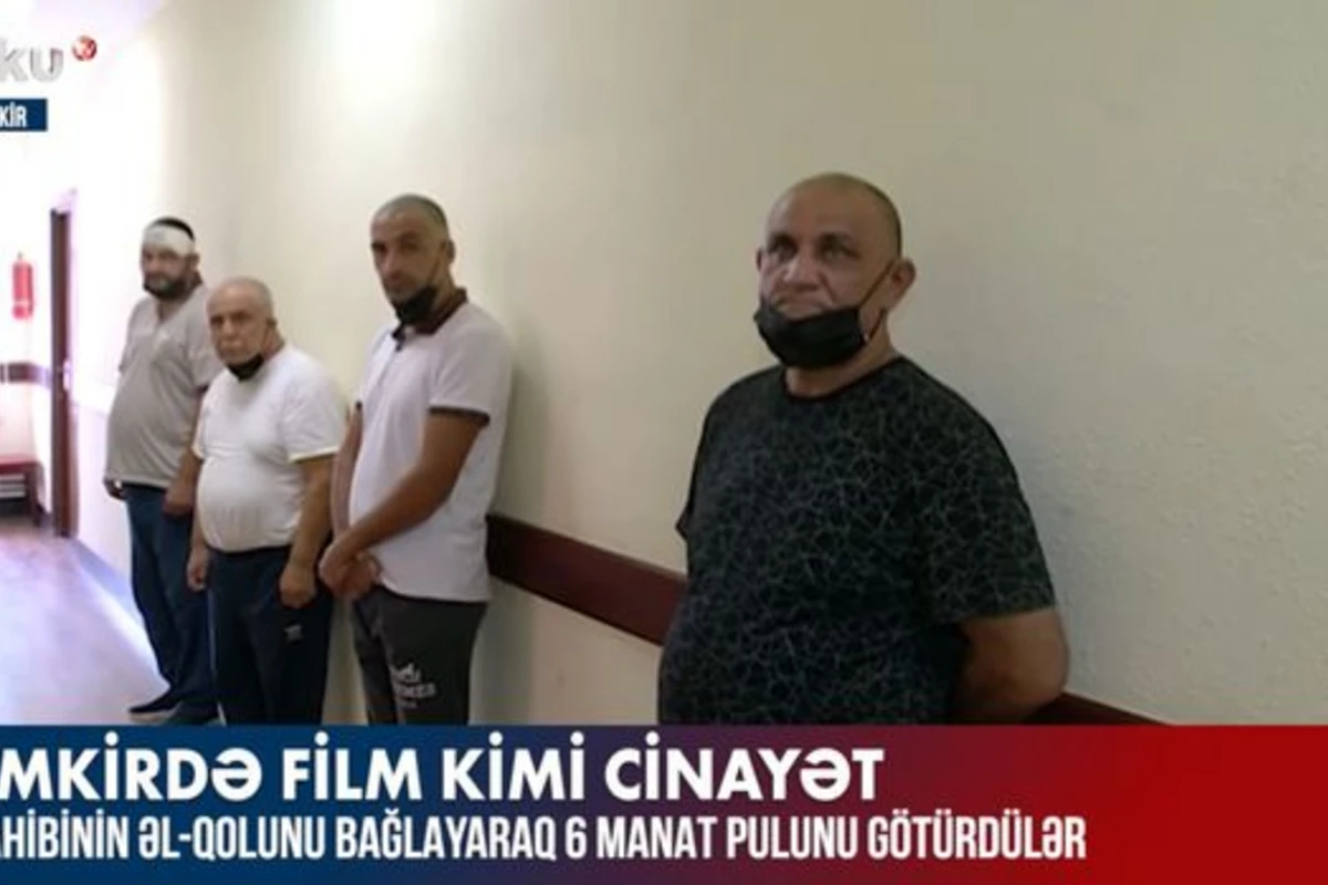 Şəmkirdə qəribə soyğun: Ev sahibinin əl-qolunu bağlayaraq altı manat pulunu götürdülər – VİDEO