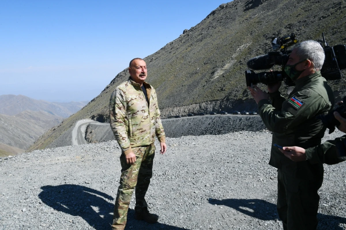 Президент Ильхам Алиев: Мы находимся на своей земле, Гарагель наш, другие места тоже наши - ВИДЕО