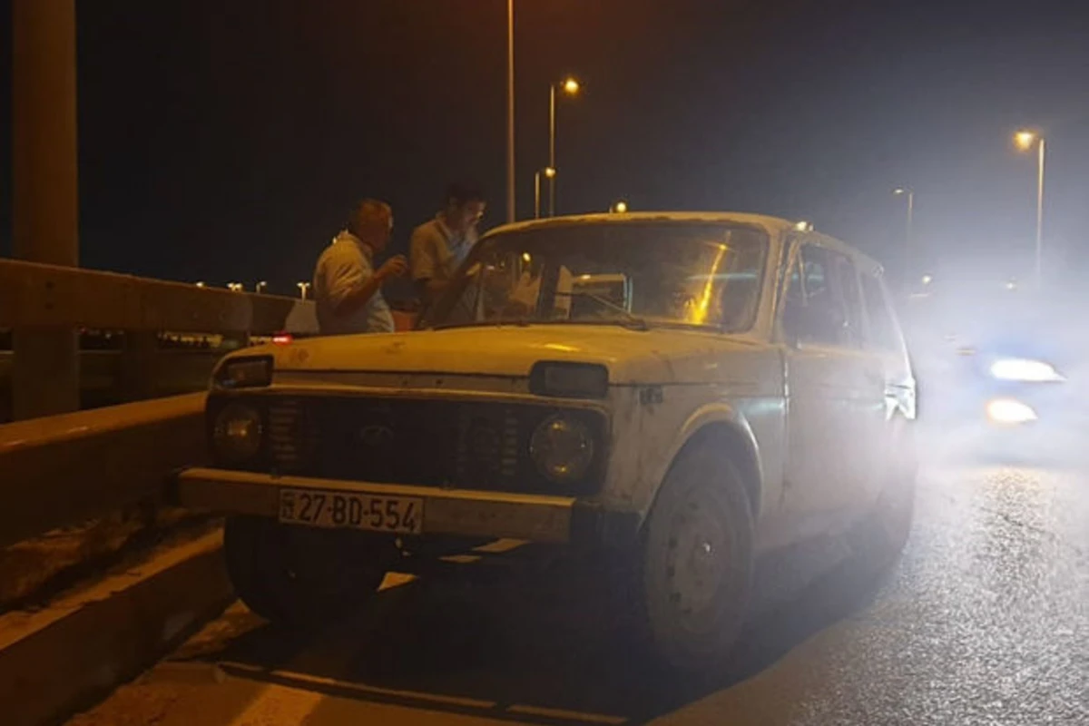 Neft mədənində qəribə oğurluq cəhdi: Maşınları xarab oldu, hər şeyi atıb qaçdılar - FOTO/VİDEO