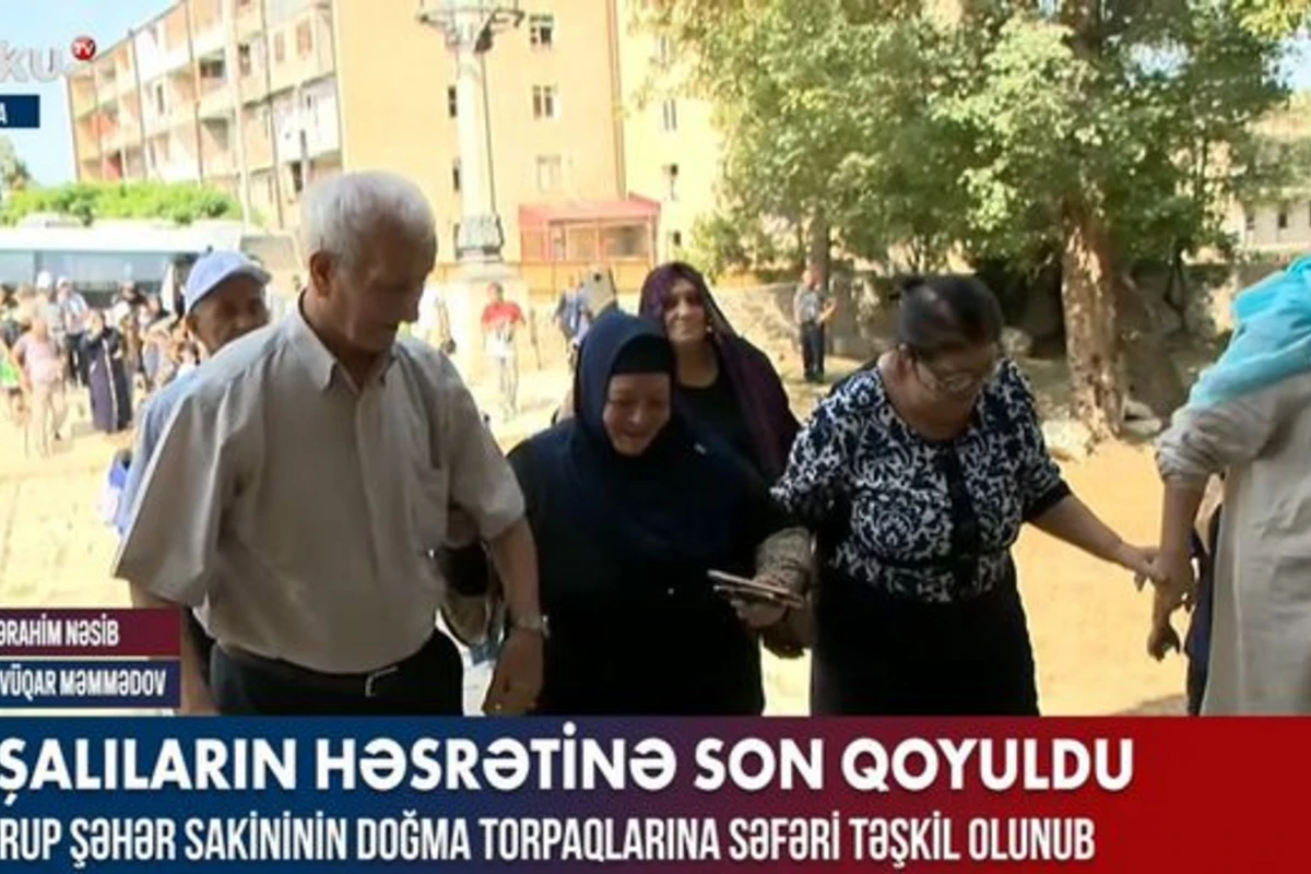 Şuşalıların həsrətinə son qoyuldu – VİDEO