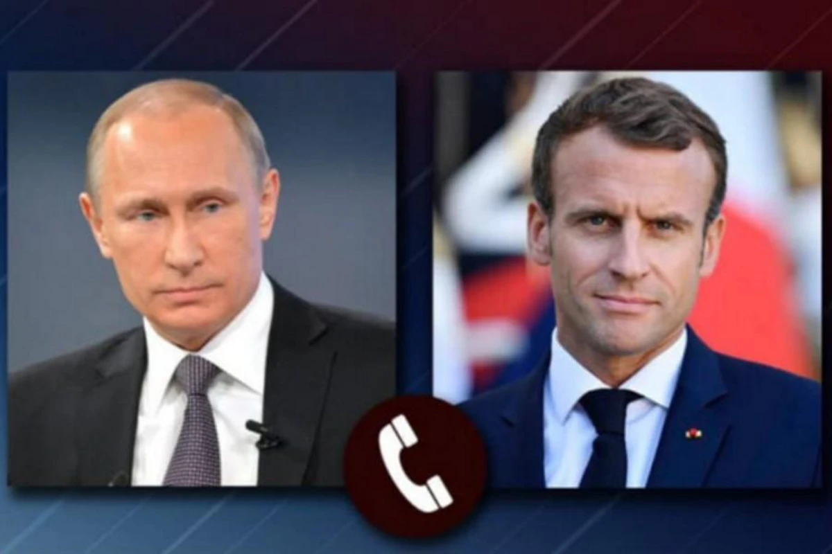 Путин и Макрон обсудили ситуацию в Карабахе