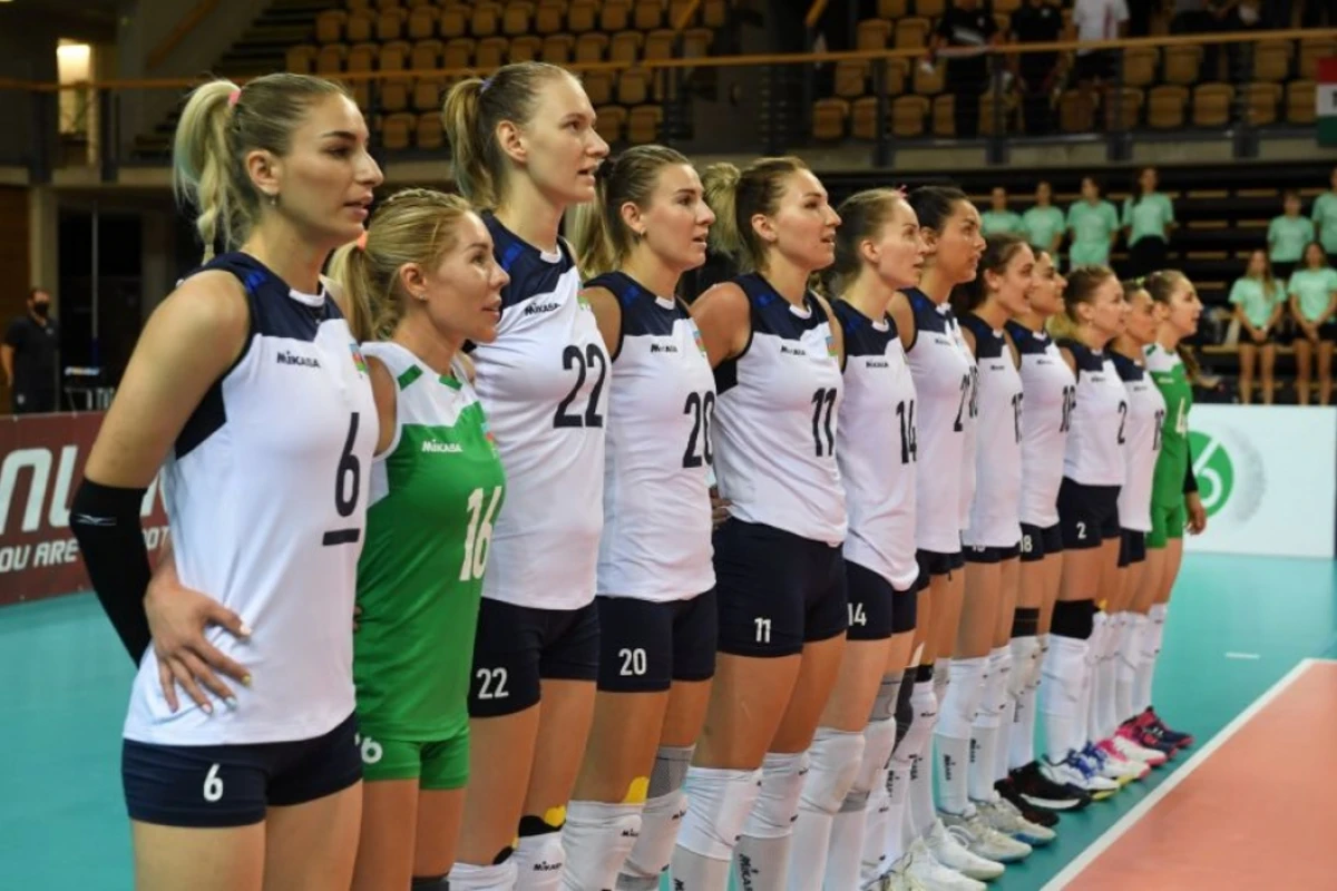 Qadın voleybolçulardan ibarət Azərbaycan millisi Avropa çempionatında mübarizəyə başlayır Qadın voleybolçulardan ibarət Azərbaycan millisi Avropa çempionatında mübarizəyə başlayır