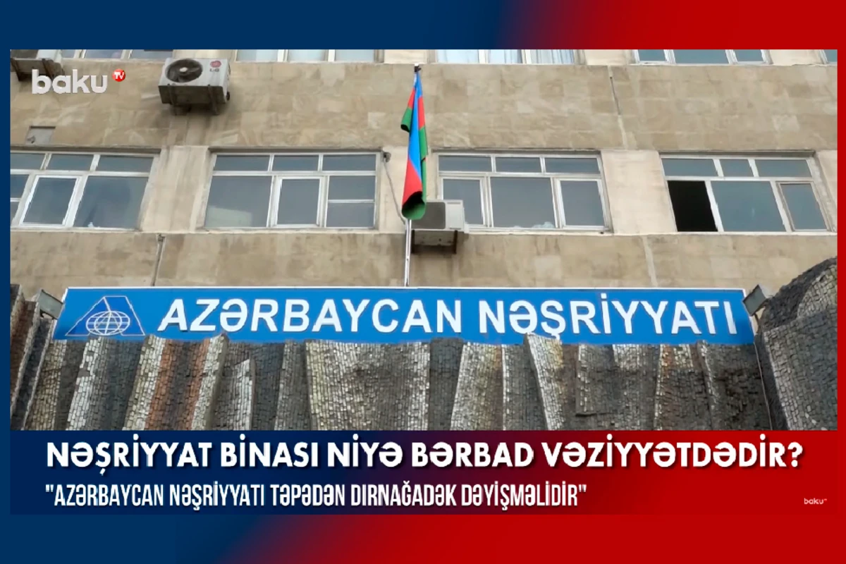 Çölü bəzək, içi təzək nəşriyyatımız - VİDEO