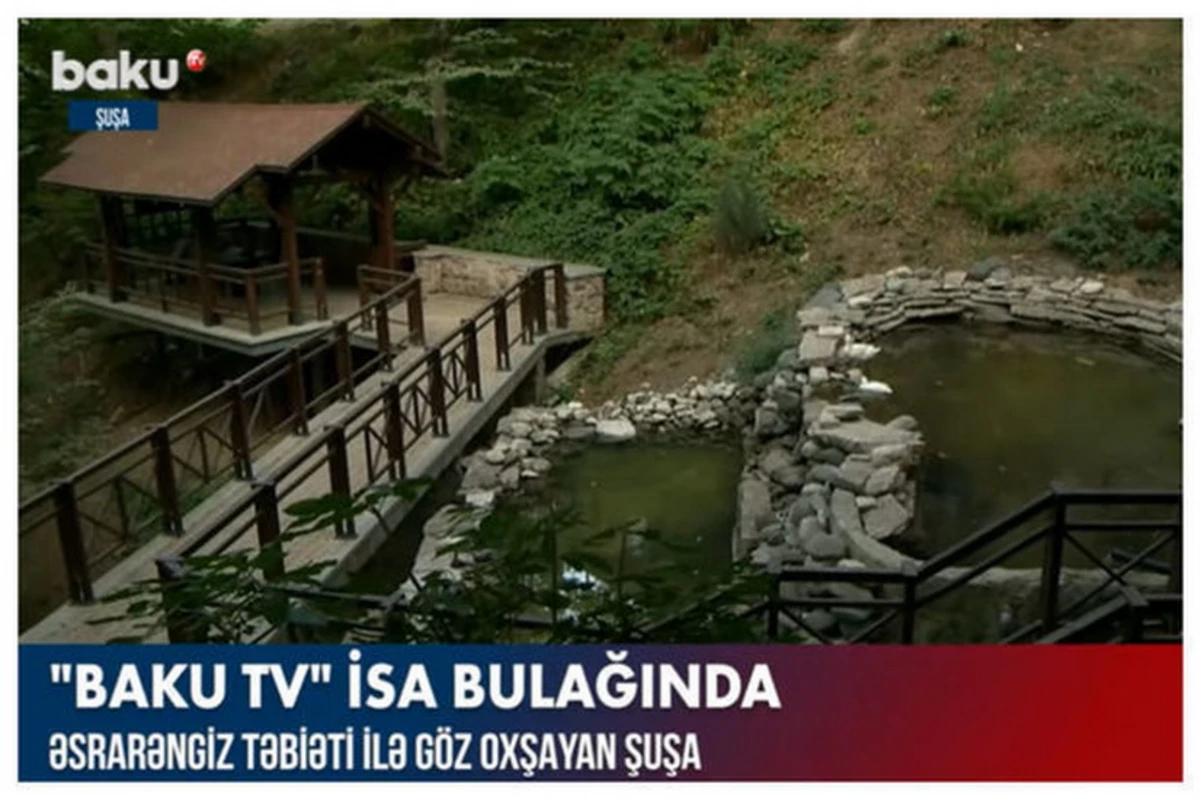 Сотрудники Baku TV посетили Иса булагы - ВИДЕО