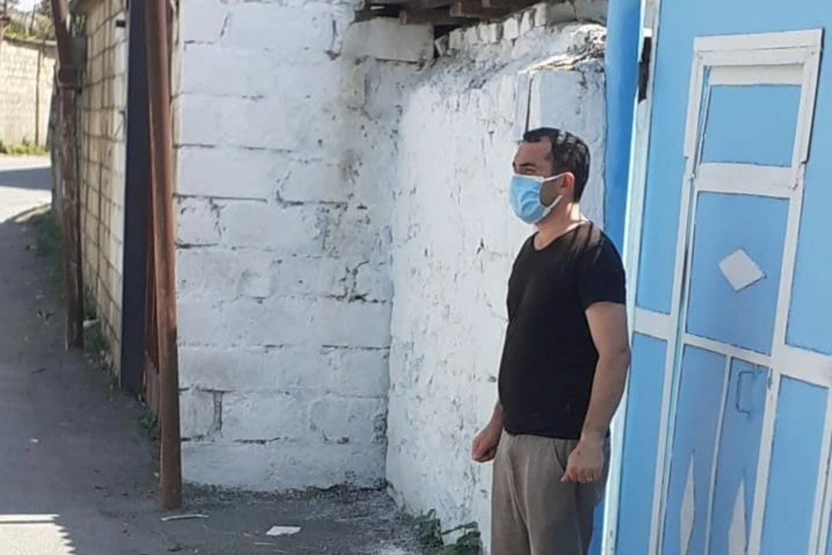 Ağdaşda iki koronavirus xəstəsi küçədə aşkarlandı - FOTO