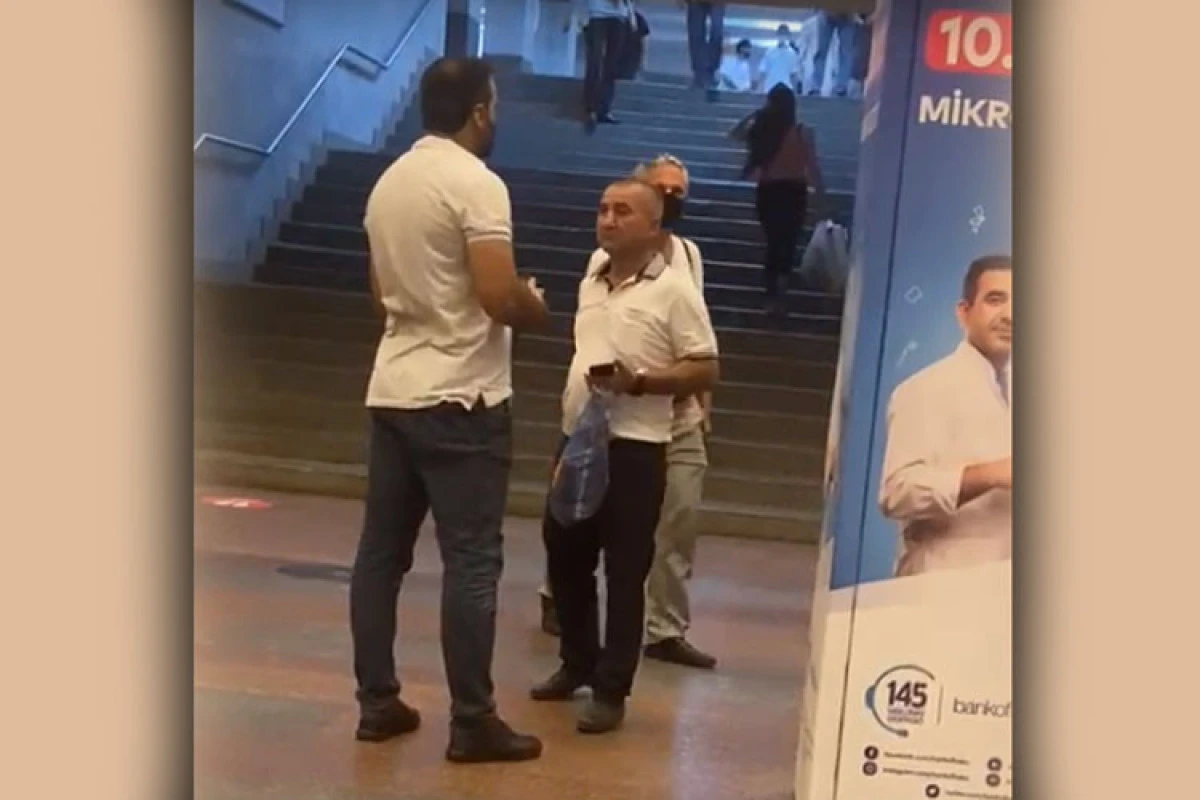 Полицейские в штатском контролируют масочный режим в Бакметрополитене - ВИДЕО