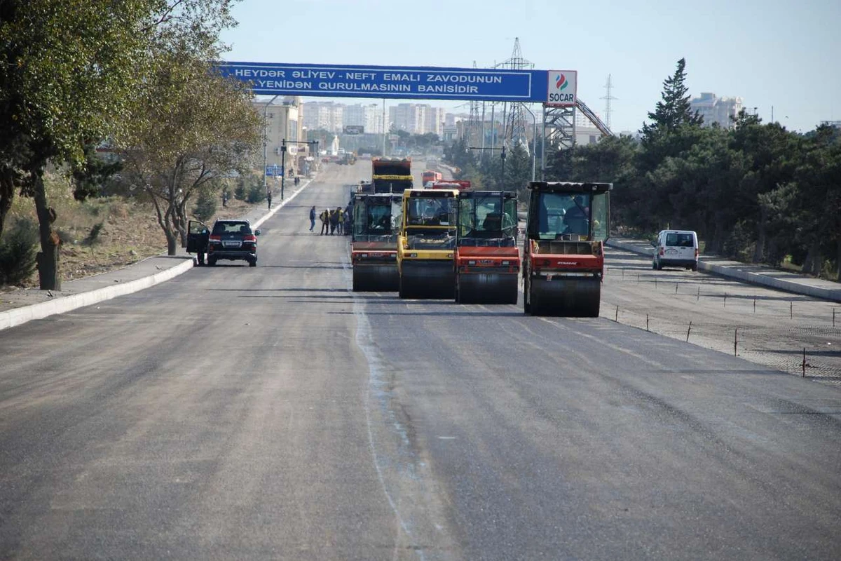 Yol tikintisi ilə bağlı YENİLİK - FOTO