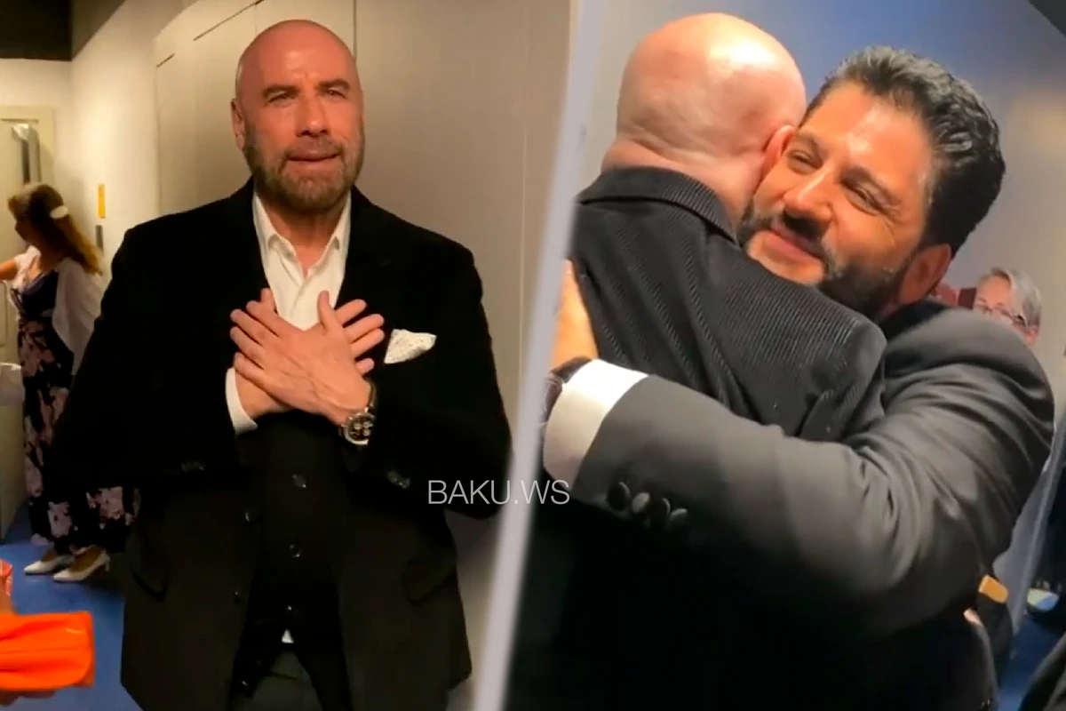 Hollivud ulduzu Xalq artistlərinin konsertində - VİDEO