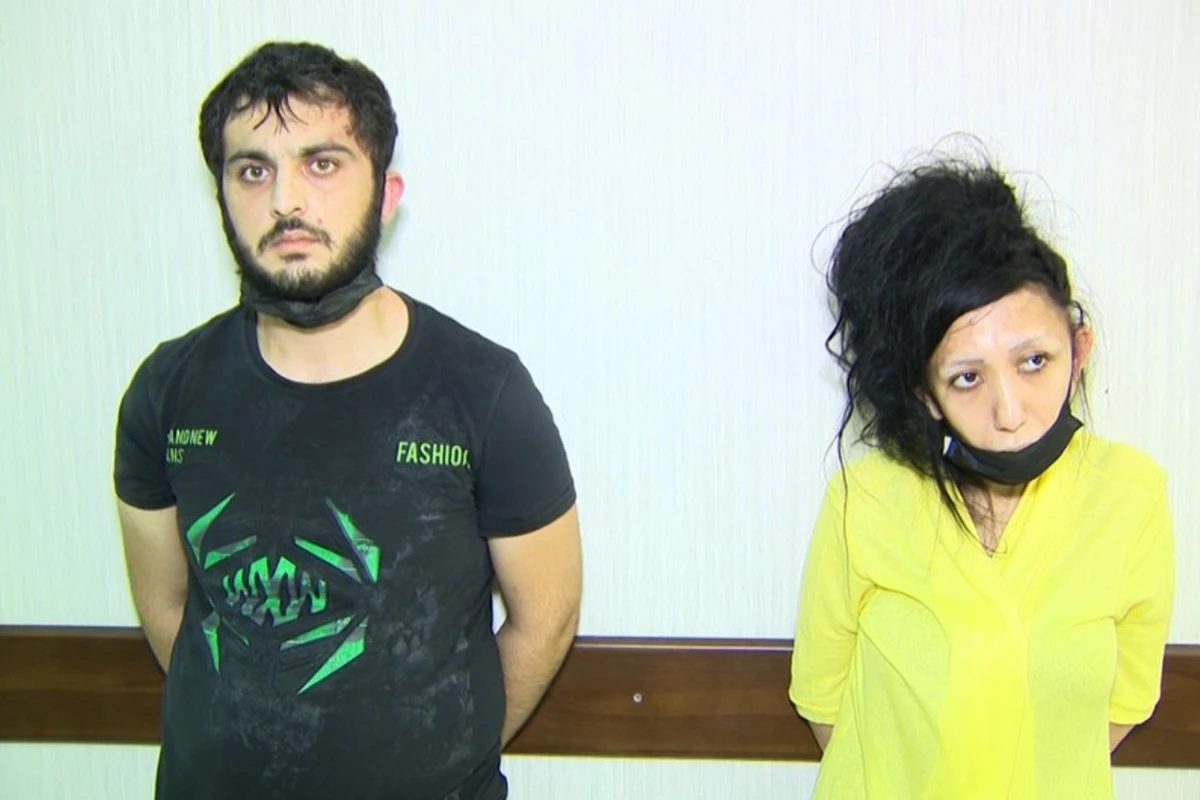 Bakıda narkotik satan qadın və tanışı saxlanılıb - VİDEO