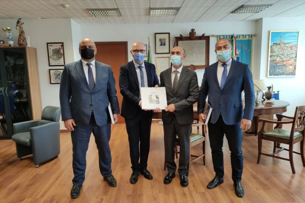 “İçərişəhər” İdarəsinin aparat rəhbəri İtaliyaya səfər edib - FOTO