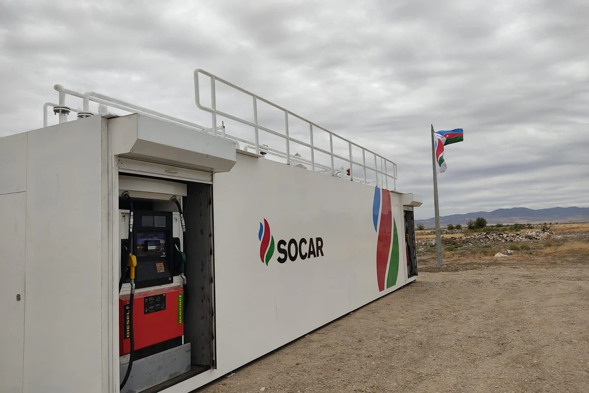 SOCAR Petroleum открыла в Агдаме АЗС модульного типа - ФОТО