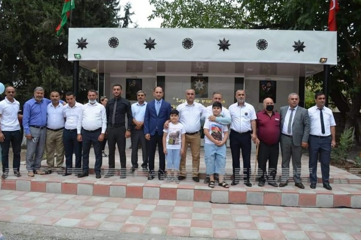 Cəlilabadda 2 şəhidin xatirəsinə tikilən bulağın açılışı olub - FOTO