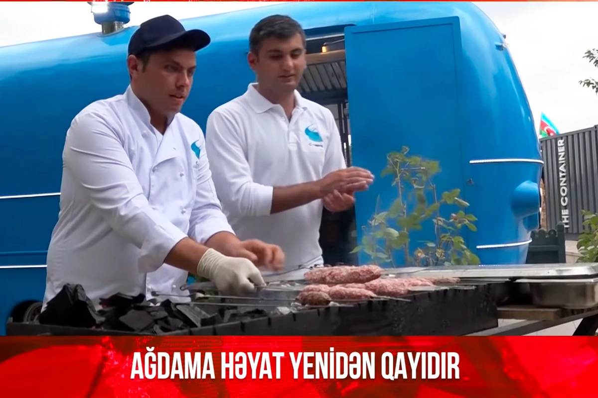 Ağdama həyat yenidən qayıdır - VİDEO
