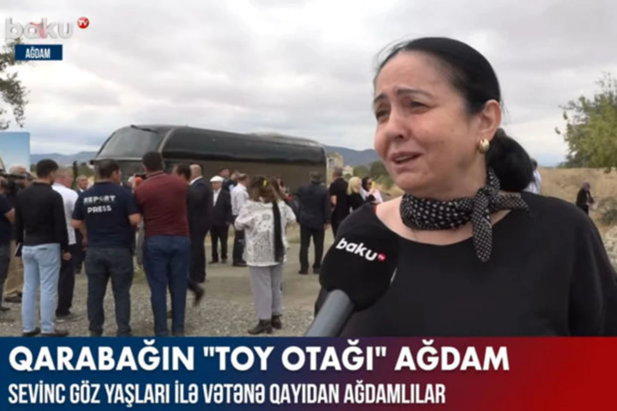 Qarabağın “toy otağı” Ağdam sakinlərinə qovuşdu – VİDEO
