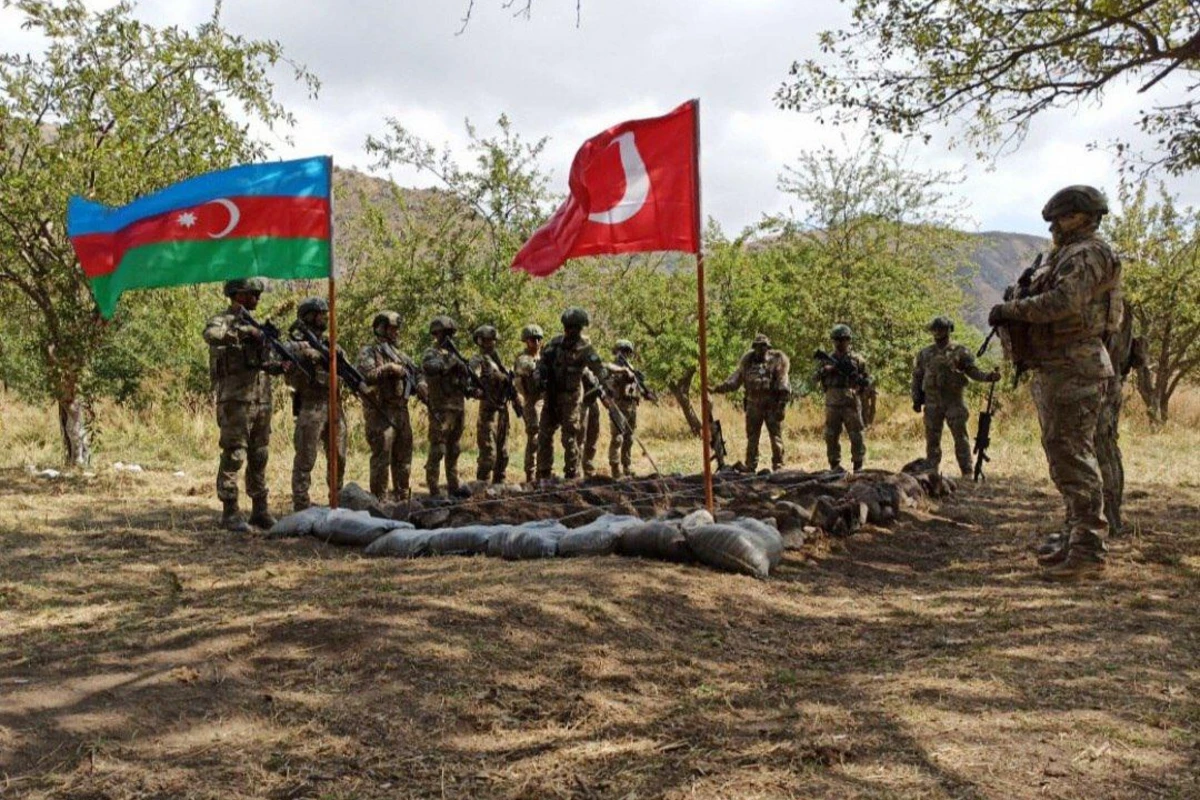 Türkiyə Müdafiə Nazirliyi Laçındakı birgə təlimlərlə bağlı məlumat yayıb - FOTO