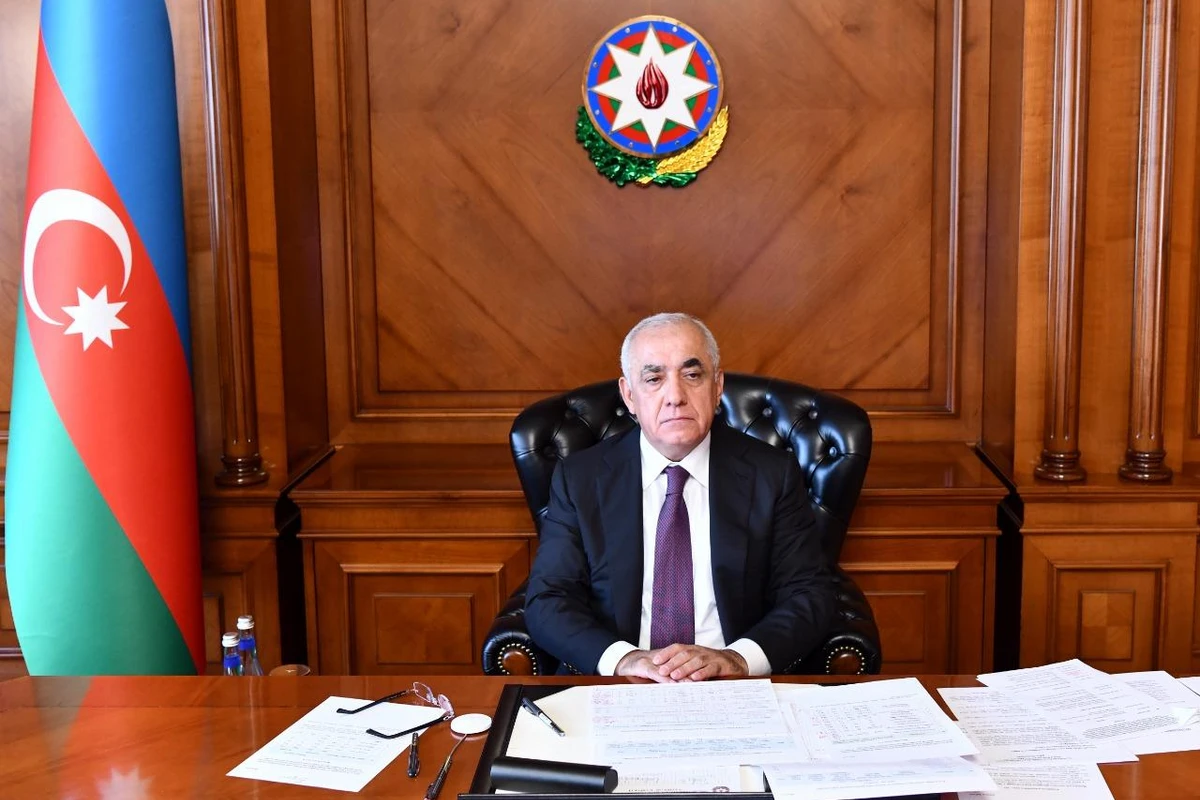 Baş nazir Ermənistanın təcavüzünün nəticələrinin qısa müddətdə aradan qaldırılmasına dair tapırıqlar verdi