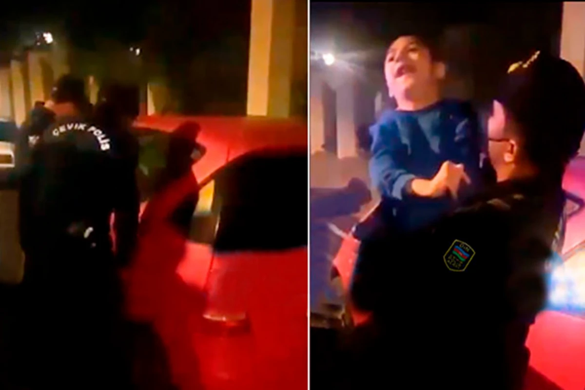 В Баку ребенок-инвалид оказался запертым в автомобиле - ВИДЕО