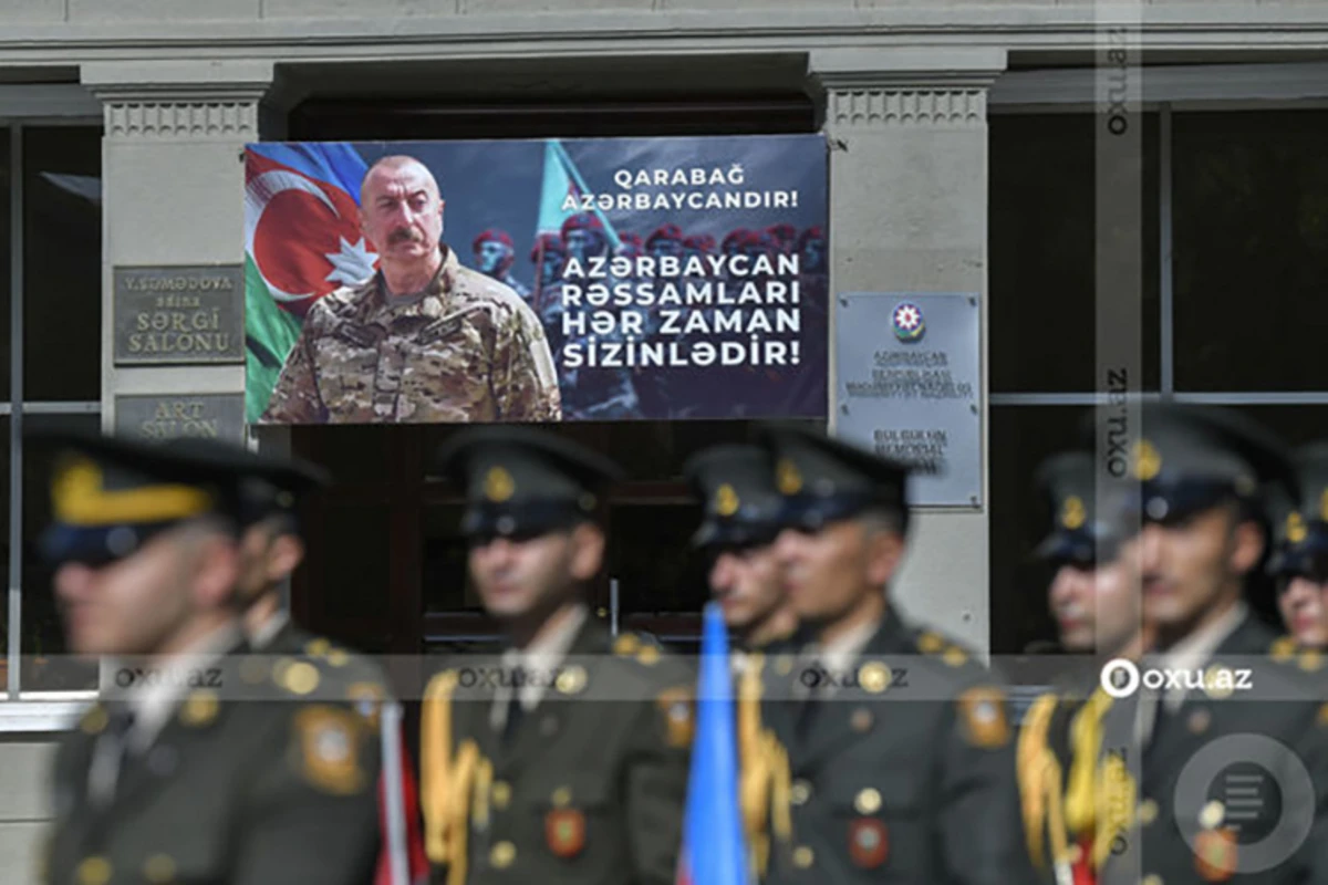 Bakının mərkəzində ikinci marşrut üzrə yürüş keçirilib - FOTO