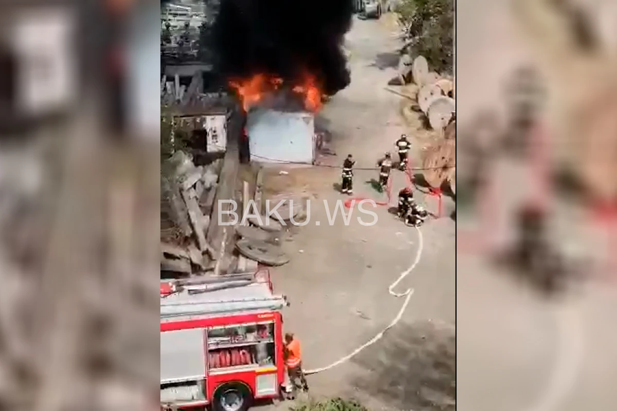 “Azərişıq”ın anbarında yanğın - VİDEO “Azərişıq”ın anbarında yanğın - VİDEO