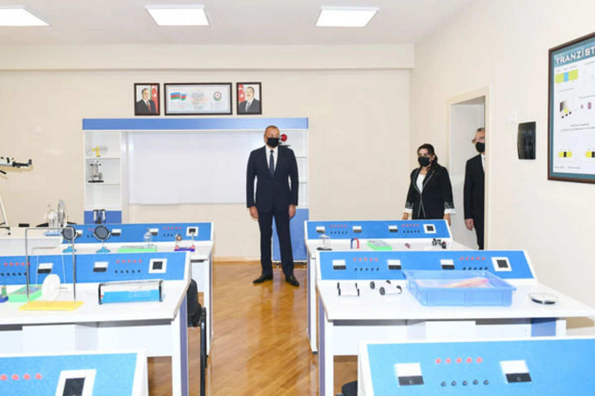 307 saylı tam orta məktəb əsaslı təmir və yenidənqurmadan sonra istifadəyə verildi - FOTO/VİDEO