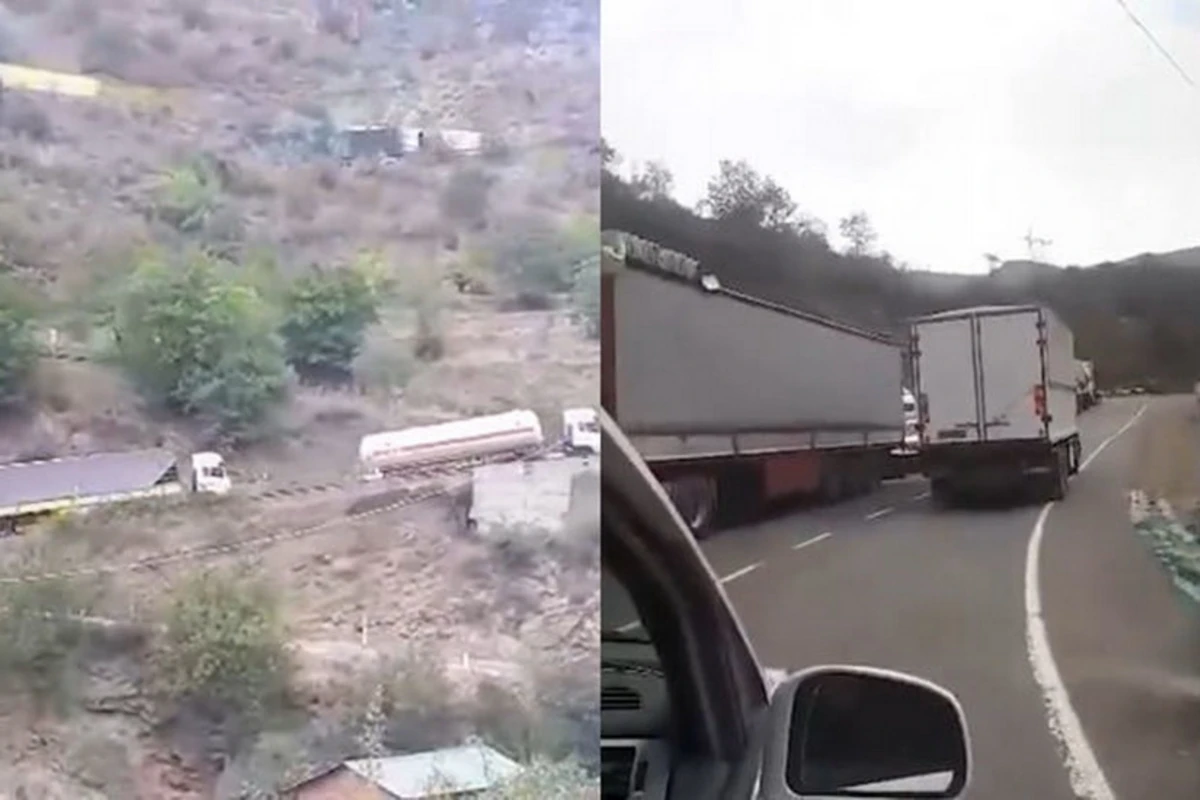 Иранские водители рискуют жизнью ради армян - ВИДЕО