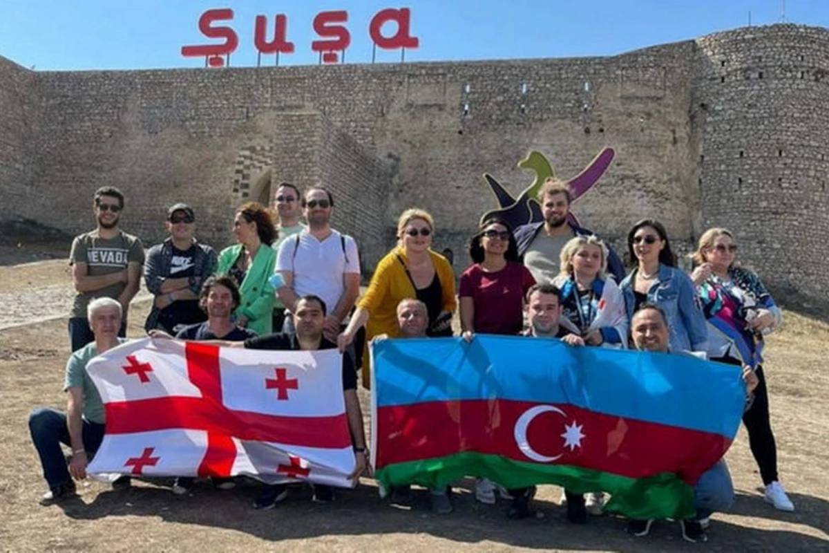 Грузинские журналисты и эксперты побывали в Шуше - ФОТО