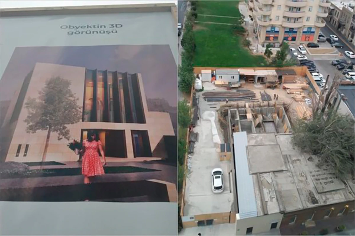 Bakıda yəhudi məktəbi üçün yeni bina tikilir - FOTO