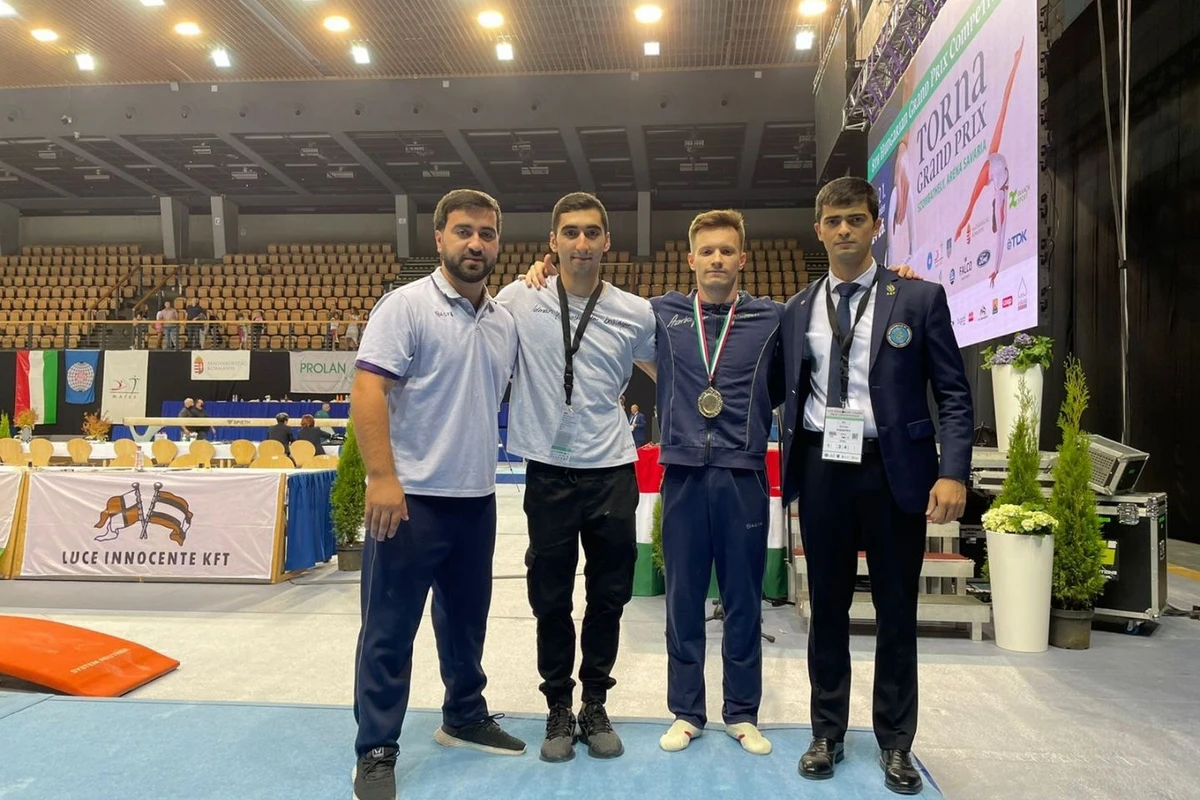 Gimnastımız Macarıstanda keçirilən Qran Pridə qızıl medal qazanıb - FOTO
