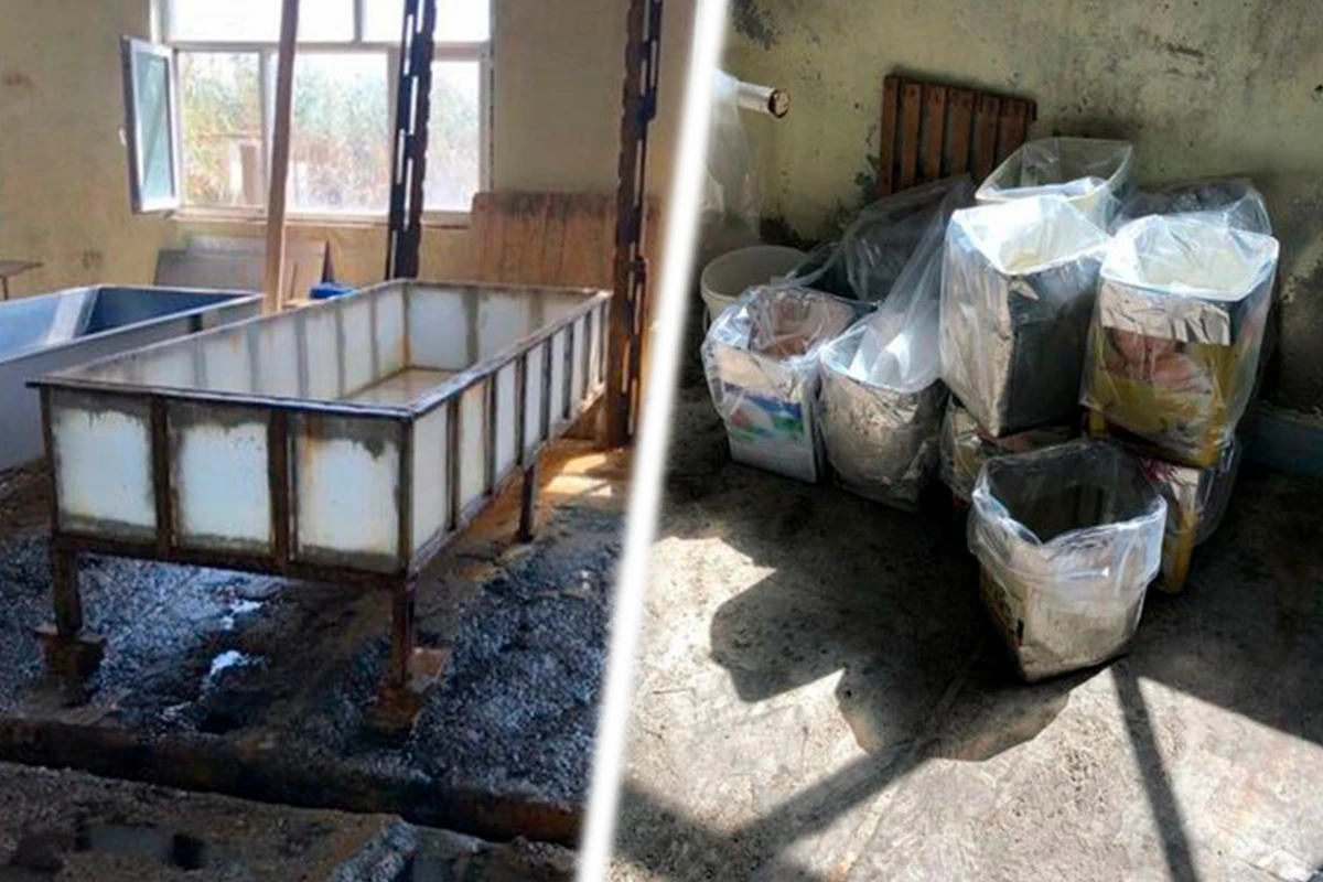 Antisanitar vəziyyətdə olan süd qəbulu məntəqəsinin fəaliyyəti dayandırıldı - FOTO