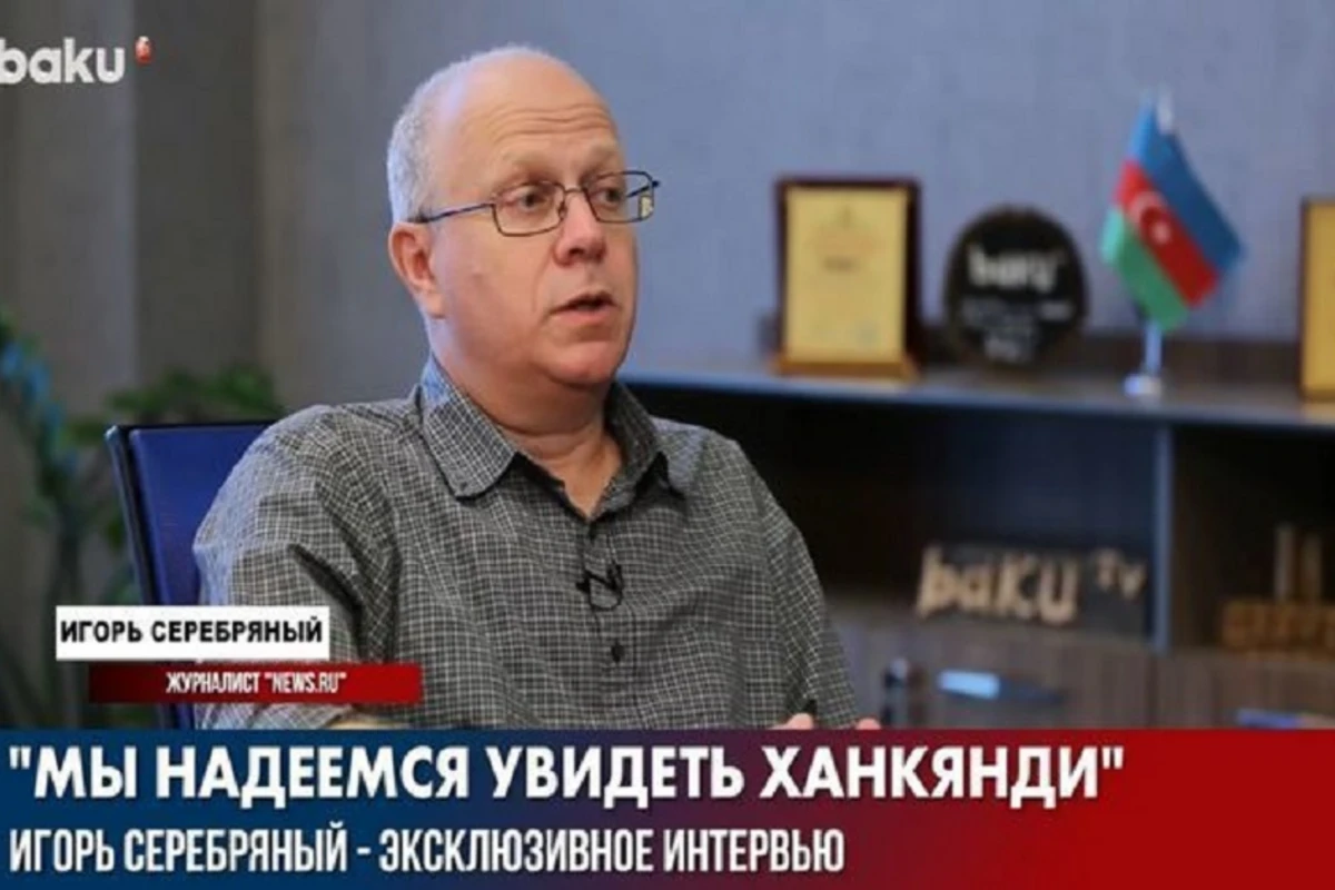 Российский журналист дал эксклюзивное интервью Baku TV - ВИДЕО