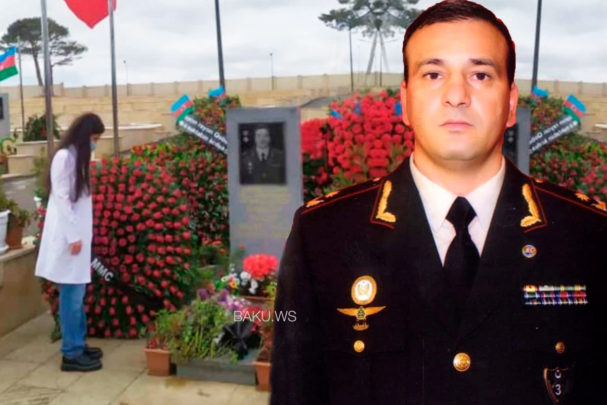 Polad Həşimovun qızından atasının məzarı başında duyğulandıran addım - FOTO