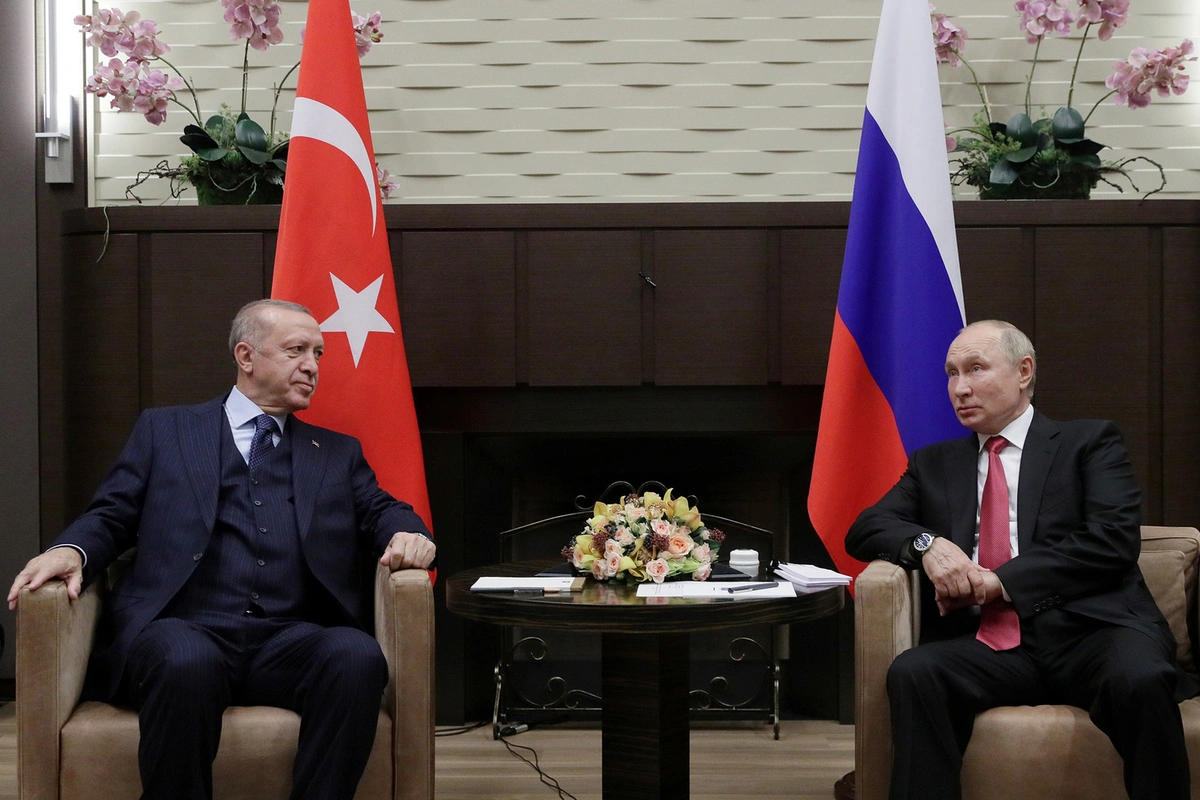 Переговоры Эрдогана и Путина завершились