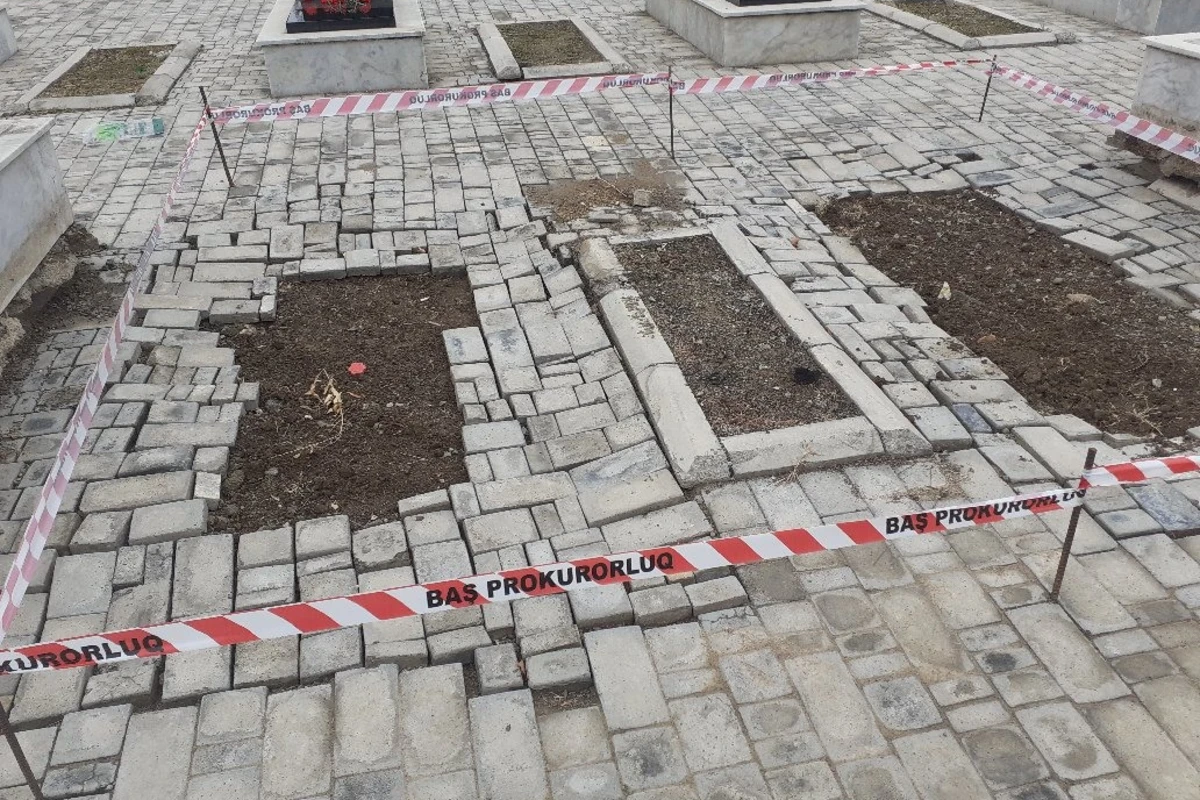 Naməlum şəhid qəbirləri ekshumasiya edilib - FOTO