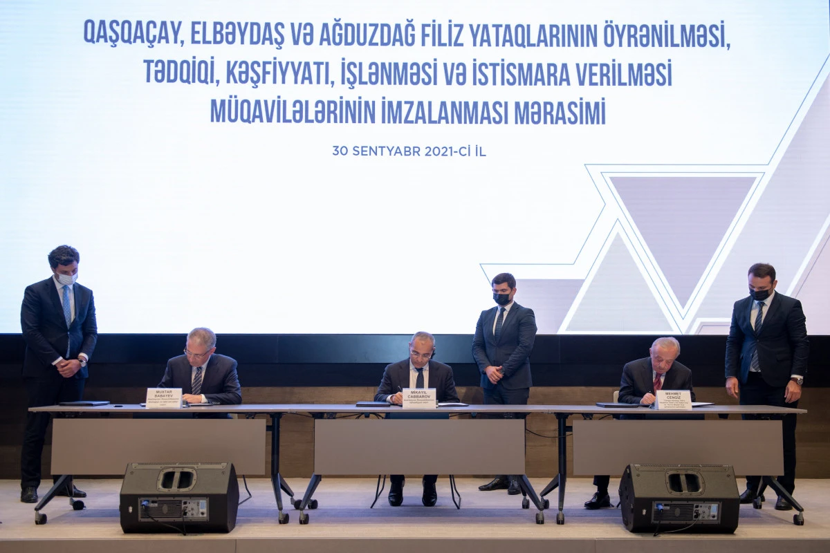 Azərbaycanın daha 3 filiz yatağını Türkiyə şirkətləri işlədəcək