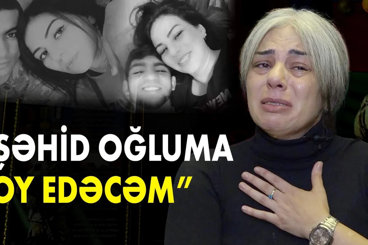 Saçları ağaran gənc ana: Şəhid oğluma toy edəcəm - VİDEO