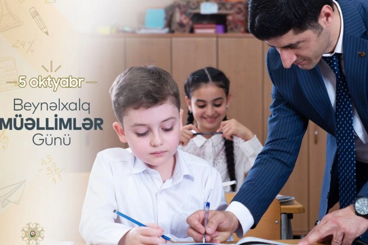 Təhsil naziri müəllimləri təbrik edib