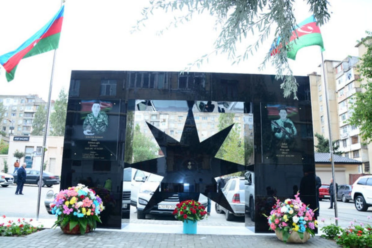 Şəhid Sənan Kərimov və Rövşən Əliyev yad edildi - FOTO