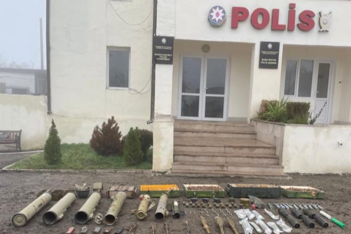 В Шуше обнаружены боеприпасы