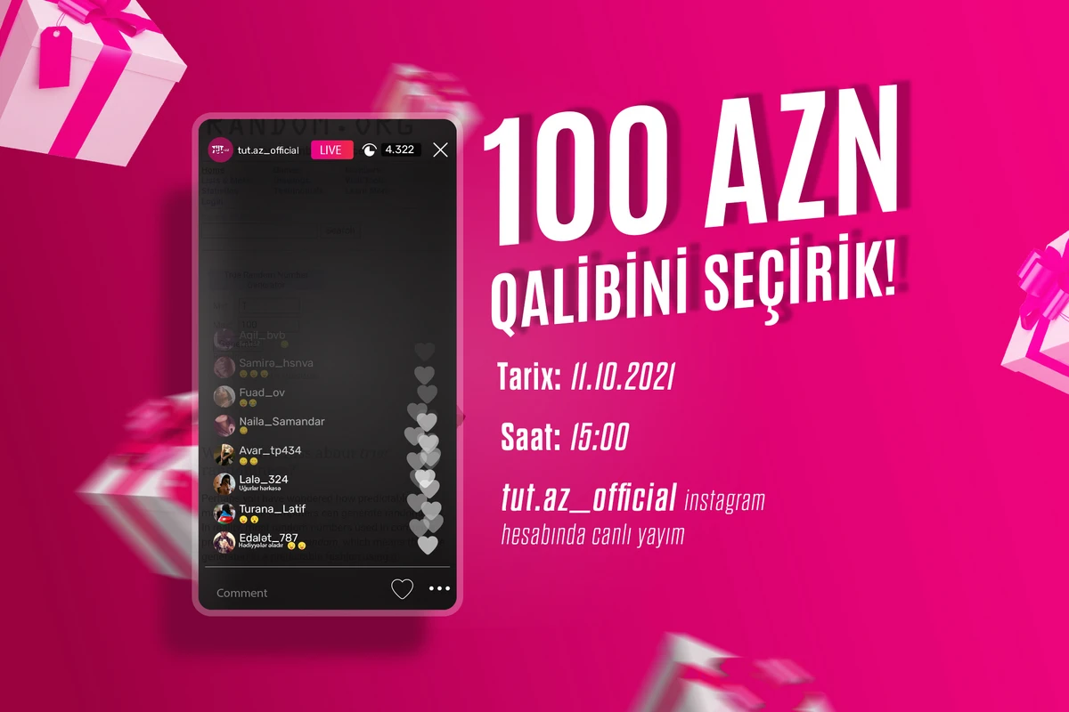 TUT.AZ-ın müsabiqəsinin qalibləri bu gün bəlli olacaq