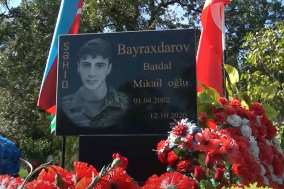 Şəhid Batdal Bayraxdarovun xatirəsi anılıb - VİDEO